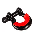 Czarna szekla omega 4,75t 3/4 z osłoną gumową atest CE WWL X-Bull